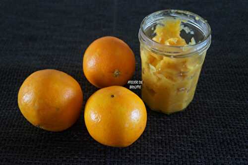 Confit d'orange, recette de Mr Conticini