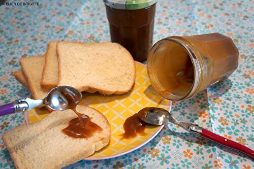 Crème de caramel (beurre et fleur de sel), recette de Bernard