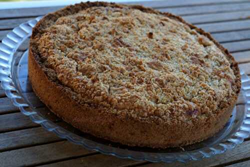 Crumb cake façon CheeseCake abricots