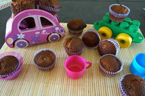 Cupcake raisins et eau de fleur d'oranger