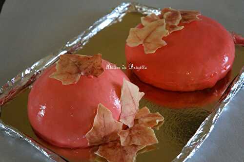 Entremet Vanille, Insert confit de fraises, tout simplement