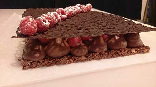 Fantastik Framboise Chocolat réalisé par Marie-Hélène