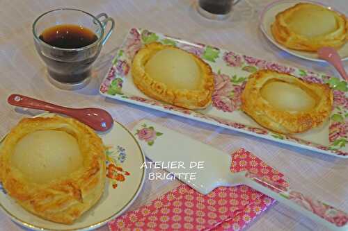 Feuilletés aux poires