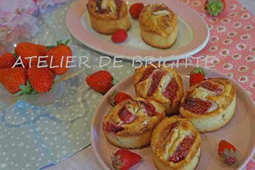 Financiers à la Fraise de Sonia