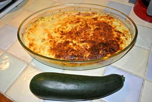 Flan de courgettes