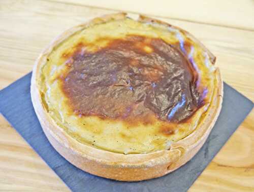 Flan pâtissier à la vanille, recette de Jean-Baptiste Lavergne-Morazzani, La Table du 11, Versailles