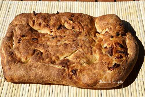 Fougasse aux lardons