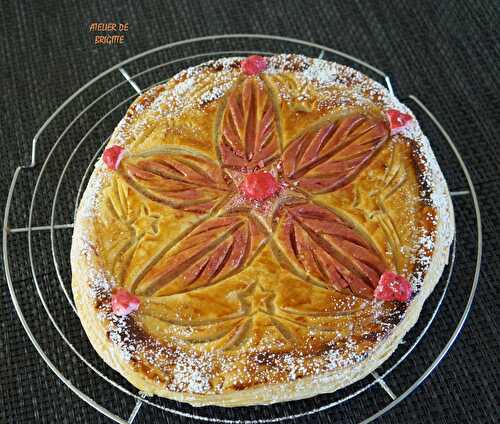 Galette des rois à la frangipane et aux pralines