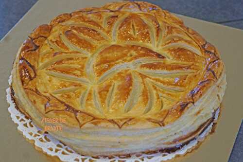 Galette des rois noisette et citron