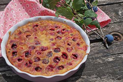 Gâteau aux Prunes, Romarin et huile d'Olive