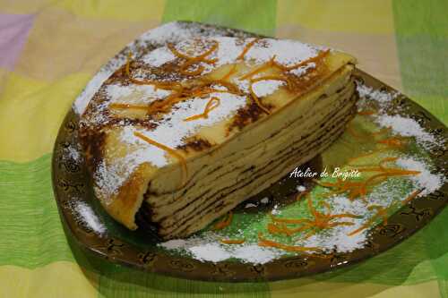 Gâteau de crêpes, recette de Ch.Felder