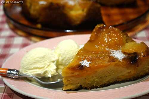 Gâteau fondant acidulé aux abricots