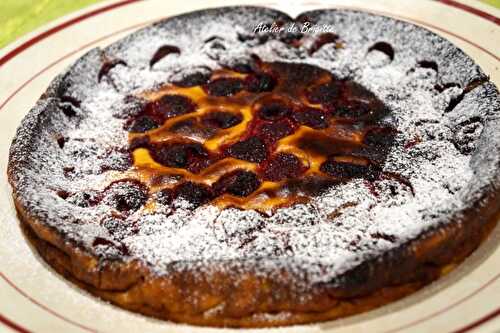 Gâteau fromage blanc et framboises