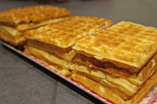 Gaufre légère aux pépites de chocolat