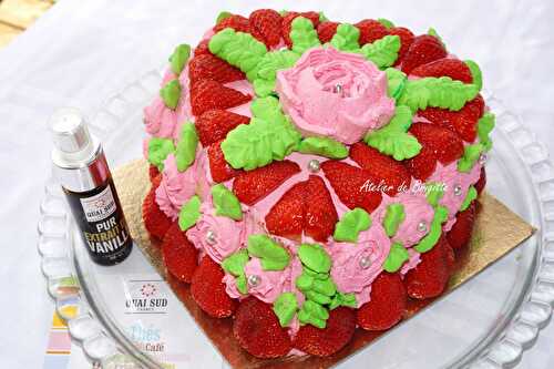 Layercake Fraises et Vanille