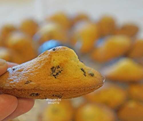 Madeleines au vermicelle chocolat