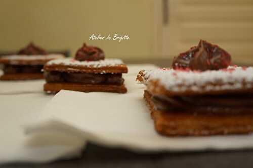 Mille feuilles façon forêt noire