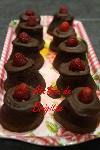Muffins chocolat et framboises (recette du chef Christophe Felder)