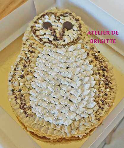 Number cake Café et Vanille, c'est Chouette,🦉 Edwige s'invite au dessert....