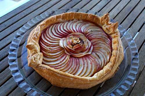 Petite tarte aux pommes et sa petite surprise.