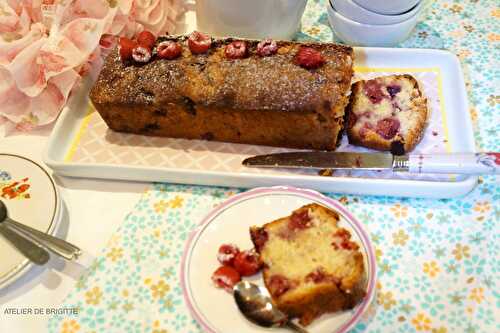 Quatre Quart aux framboises, recette de Pierre Hermé