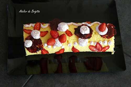 Roll cake Red - Atelier de Brigitte, cuisine, recettes, partages, 