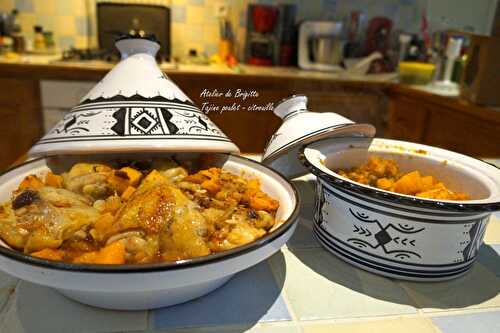 Tajine Poulet - Citrouille