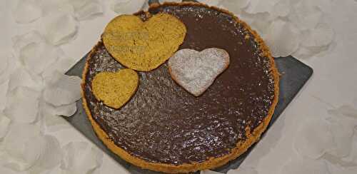 Tarte aux 2 chocolats