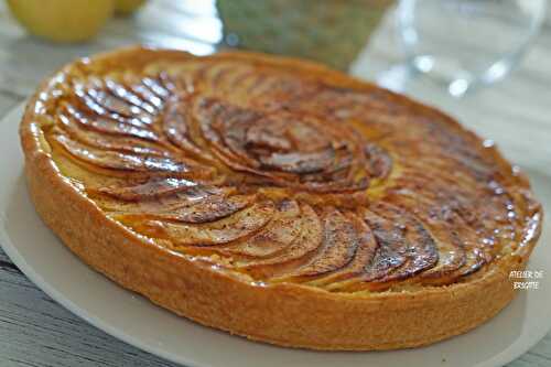 Tarte aux pommes Amandine de Cyril Lignac