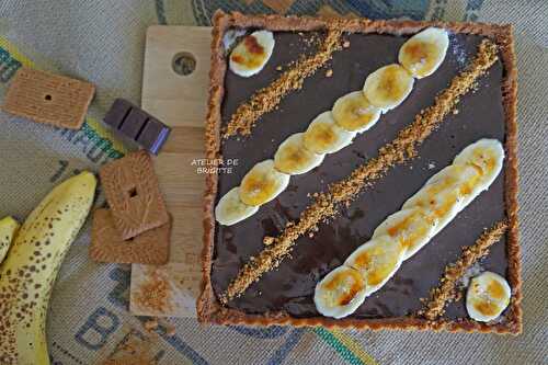 Tarte Choco et banane....