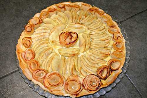 Tarte fleurie aux pommes