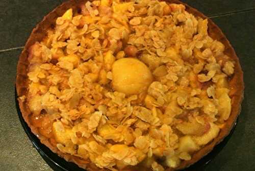 Tarte Nectarine/amande