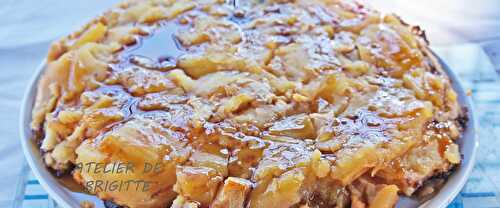 Tarte Pudding aux Pommes, comme une Tatin