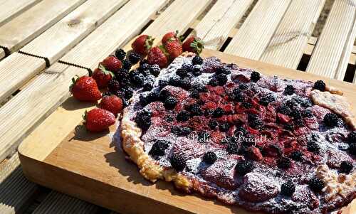 Tarte Rustique Fraises et Mûres