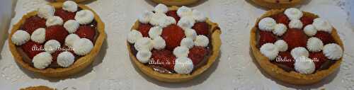 TARTELETTES CHOCO-FRAISES