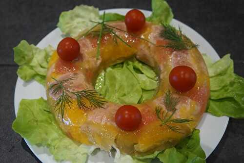 Terrine de saumon aux épices et aux agrumes