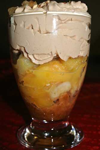 Verrine pomme-banane