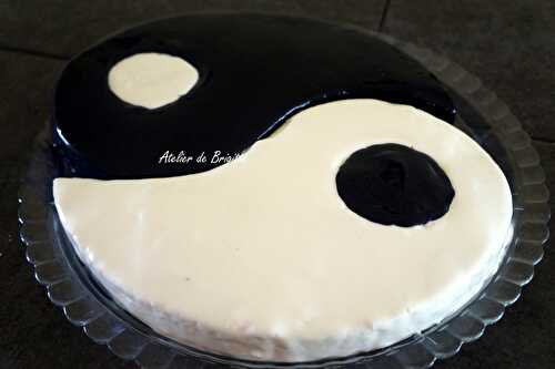 Ying, Yang, entremet réglisse et vanille