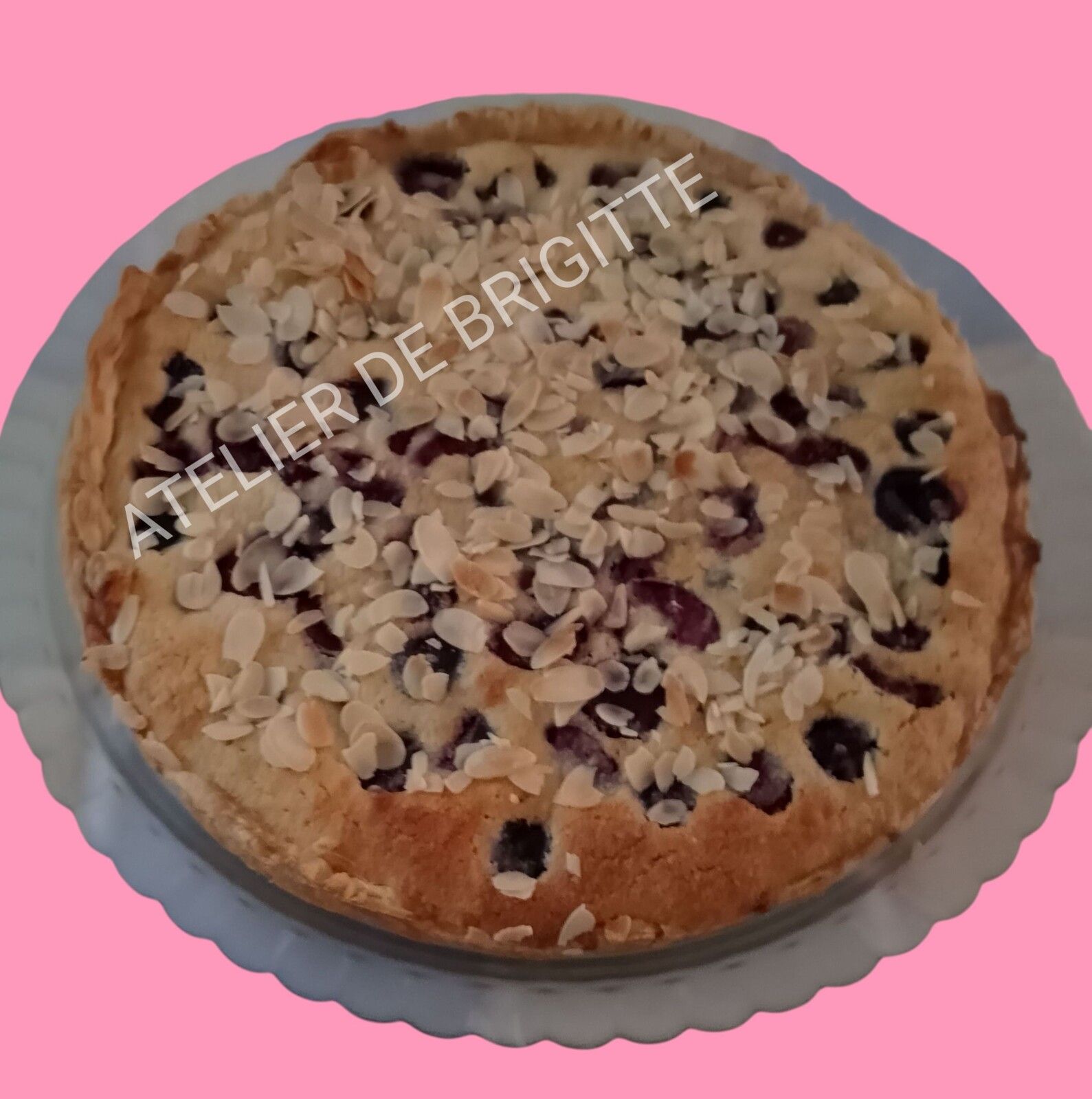 Tarte Frangipane aux Cerises