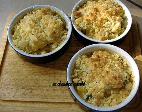 Crumble de courgette