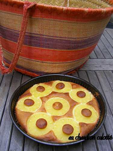 Gâteau à l'ananas - Au chaudron culotté