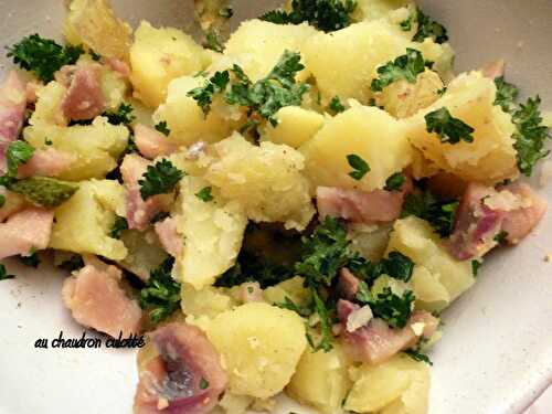 Salade de pommes de terre/hareng fumé