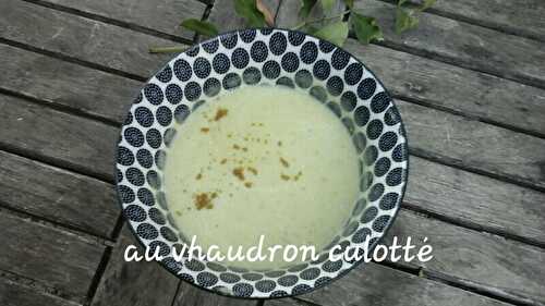 Velouté de courgette et brocoli