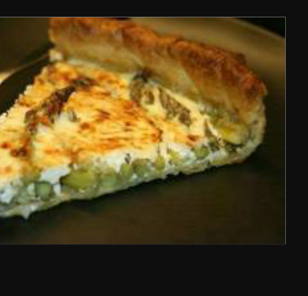 Quiche à l'asperge 