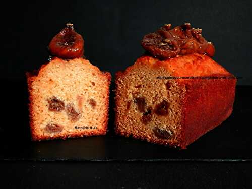 Cake au miel de châtaignier et figues moelleuses d'après Michaël Bartocetti
