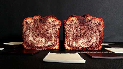 Cake marbré au chocolat d'après Christophe Felder - Au pays des gourmandises sans gluten