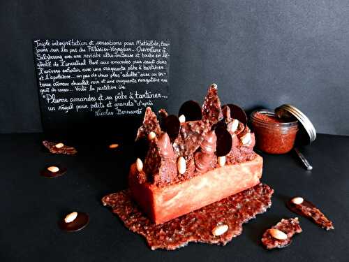 Cakissime Plume amandes et sa pâte à tartiner...régal pour petits et grands d'après Nicolas Bernardé