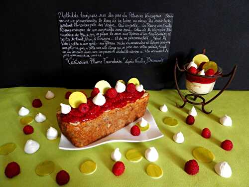 Cakissime Plume Framboise de la Vallée des Rois d'après Nicolas Bernardé