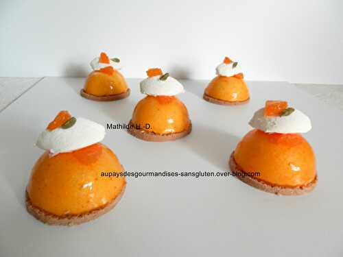 Cheesecake Mandarine d'après Nicolas Bacheyre
