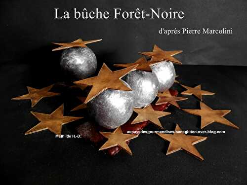 La Bûche Forêt-Noire d'après Pierre Marcolini